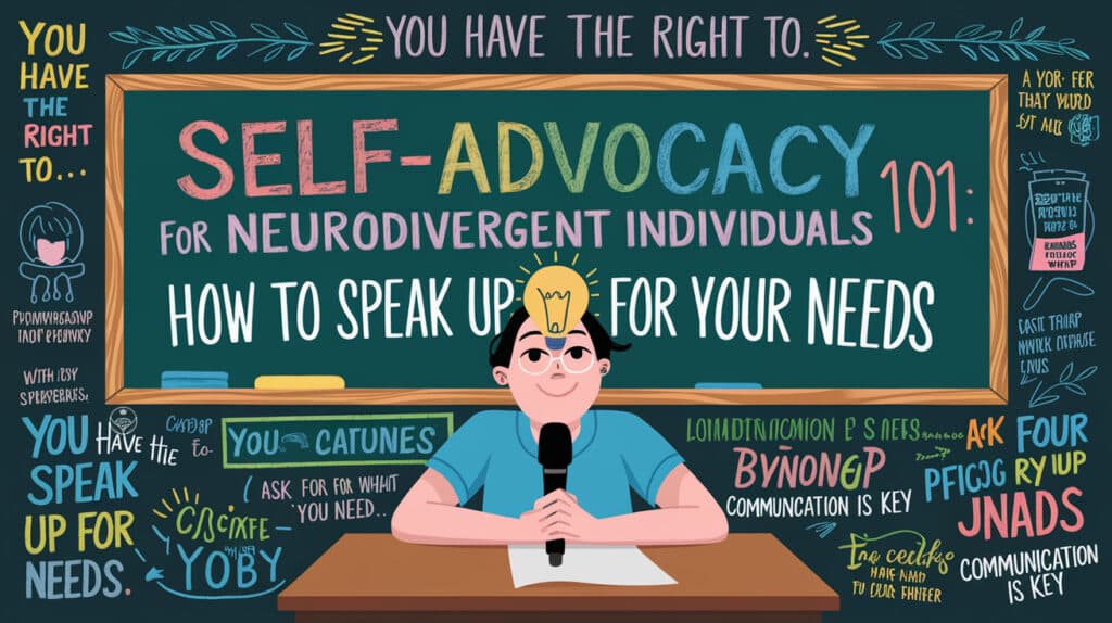 Self-Advocacy for Neurodivergent Individuals 101- How to Speak Up for Your Needs