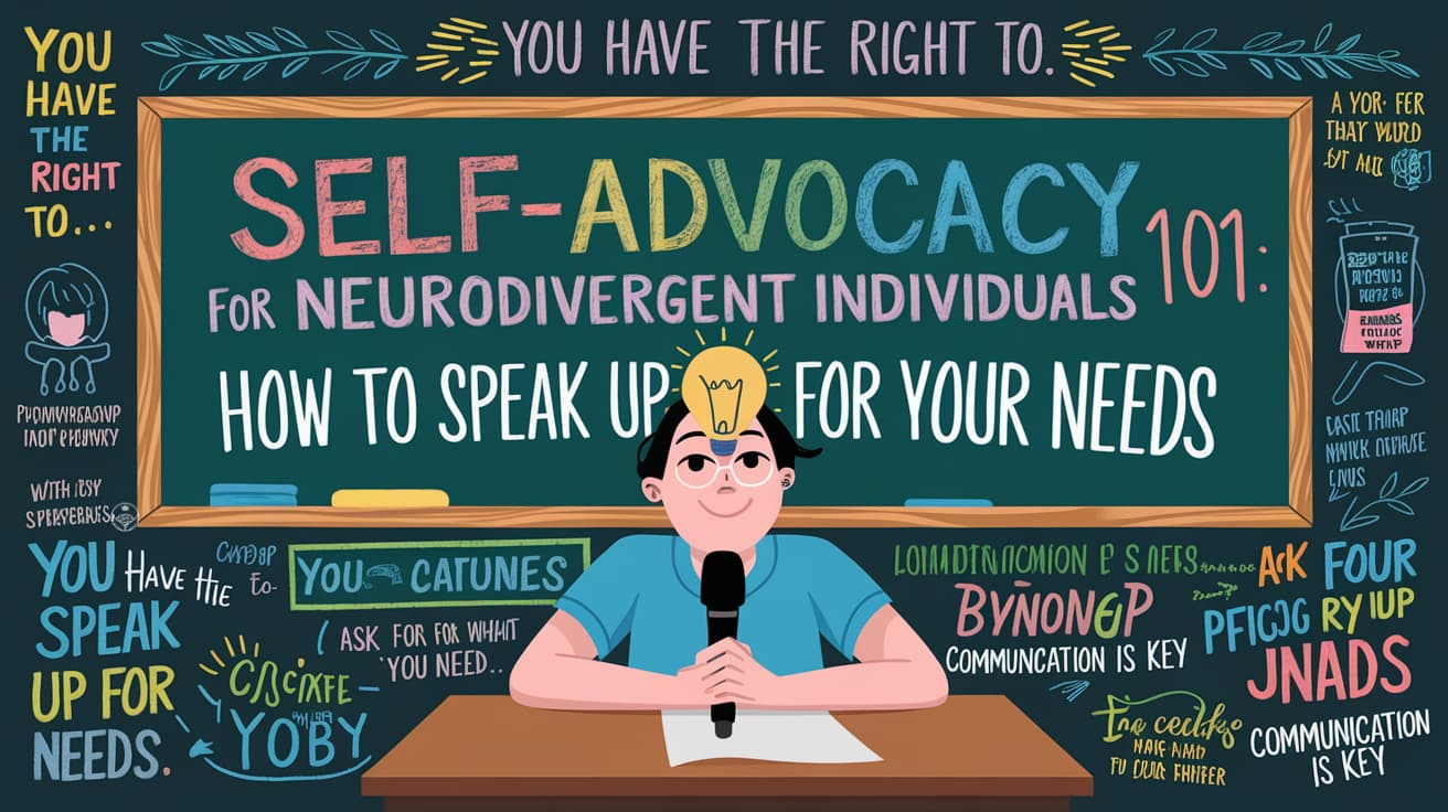 Self-Advocacy for Neurodivergent Individuals 101- How to Speak Up for Your Needs